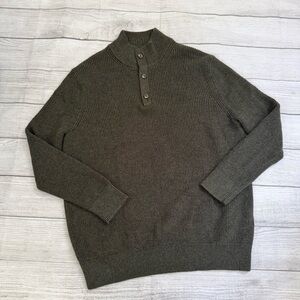 Vineyard Vines 100% Merino Wool Green Sweater